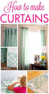 Easy to follow tutorials with photos shows how easy it is to sew curtains without fancy supplies or utensils. How To Make Curtains Step By Step Sewing Tutorial How To Make Curtains Diy Curtains Curtains