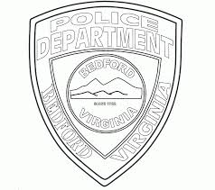To print the coloring page: Police Badge Coloring Sheet Coloring Pages For Kids And For Adults Free Coloring Library