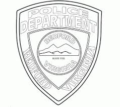 To print the coloring page: Police Badge Coloring Sheet Coloring Pages For Kids And For Adults Free Coloring Library