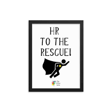 Human Resources Art Print Superhero Custom Etsy Human Resources Humor Hr Humor Human Resources Quotes