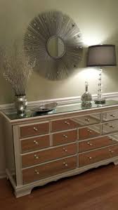 Mirrored Dresser White Elegant 9 Drawer Shabby By Mirroredjewels Shabby Chic Dresser Furniture Mirrored Furniture