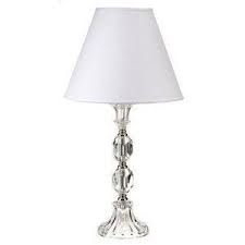 Simply Shabby Chic Crystal Candlestick Table Lamp Tall Candlestick Table Crystal Candlesticks Shabby Chic Table Lamps