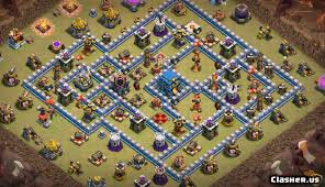 Coc th 9 base design is such that all collectors and mines are kept inside of base so that available loot is not so vulnerable to enemy troops and kept baca juga formasi th 7 terkuat anti bintang 3 cheat gta 5 pc ps3 ps4 xbox 360 lengkap. Town Hall 12 Th12 War Trophy Base 651 With Link 7 2020 War Base Clash Of Clans Clasher Us