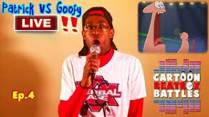 Look at you a wanna be hero. Patrick Vs Goofy Cartoon Beatbox Battles Live Youtube