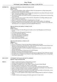 Finding the inspiration to write an awesome resume can be tough. Oracle Functional Consultant Resume Samples Velvet Jobs
