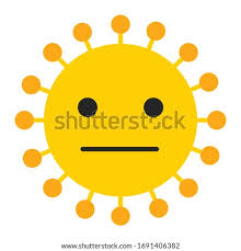 Neutral face emoji looks like expressionless face with a smiley with open eyes and indifferent mouth in the form of a straight line. Shutterstock Puzzlepix