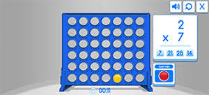 The other winning technique for connect 4 is to always anticipate your opponent's next moves. Multiplication 4 In A Row Multiplication Math Game Multiplication Com