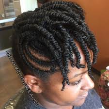 Divide the hair in half and create tight pigtail braids from behind the ears to the ends, securing with two elastics. 30 Best Natural Hairstyles For African American Women