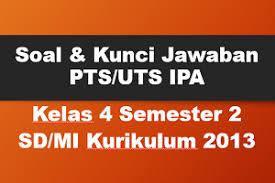 Id.pinterest.com soal ulangan tengah semester ganjil gasal semester 1 soal uts ganjil matematika sd kelas 2 semester 1. Download Soal Dan Kunci Jawaban Pts Uts Ipa Kelas 4 Semester 2 Sd Mi Kurikulum 2013 Sobang 2