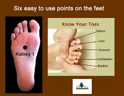 Acupoints On The Toes Big Tree School Of Natural Healing Meridian Massage Shiatsu Massage Acupressure Reflexology