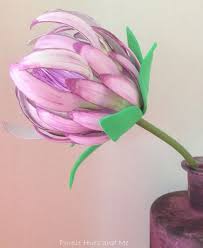 I love to create paper craft specially flowers. Protea Flower Diy Pinterest Challenge Protea Flower Paper Flowers Diy Flowers