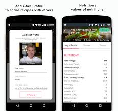 Food Recipe Android App With Add Recipe By Chef By Freaktemplate Ad Android Ad Recipe Food App Recipes Recipe Images Chef