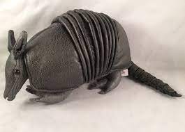 Gund Rare Retired Chinook Faux Leather Armadillo Plush Stuffed Animal 12019 For 24 99 Plush Stuffed Animals Armadillo Faux Leather
