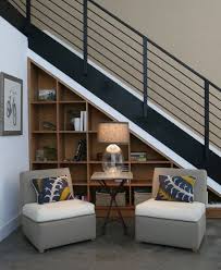 Ruang tamu yang ada tangganya. O Que Fazer Naquele Cantinho Embaixo Da Escada Ta Decorado Ruang Tamu Rumah Penataan Rumah Desain Rumah