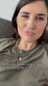 Because… why not!? 🤣, This smaller version of The Last Drop is now a  secret menu item so DM me if youd like this size for yours! 😘, I don’t  know if anyone would ever want a breastmilk mood ring but I ...