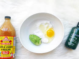 Using apple cider vinegar on your hair can help boost shine and promote hair growth. Diy Protein Hair Mask And Clarifying Rinse Taylor Walker Fit