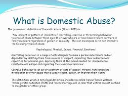 (2) domestic abuse means any act, attempted act, or threatened act of violence, stalking, harassment, or coercion that is committed by any person against another person to whom the actor is currently or was formerly related, or with whom the actor is living or has lived in the same domicile. Ppt Domestic Violence Abuse Dva Powerpoint Presentation Free Download Id 3418047