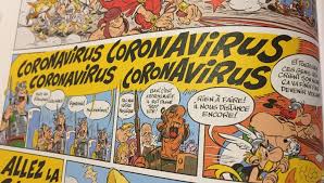 37 corona virus, geriatrix, eustanasix. Le Coronavirus Se Trouvait Deja Dans Un Album D Asterix