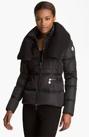 Moncler Vis Knit Collar Down Jacket Online Exclusive Nordstrom Moncler Jacket Jackets Down Jacket