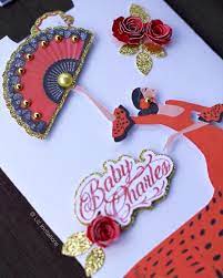 Y Ole Flamenco Espanol Theme Baby Shower Spanish Flamenco Trendy Baby Shower Invitations Baby Shower Invitations Baby Shower Favors Diy