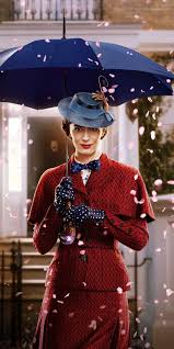 Mary Poppins Returns Emily Blunt 1080x2160 Wallpaper Mary Poppins Mary Poppins Movie Mary Poppins Costume