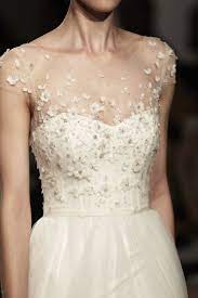 Hayden Christos Spring 2016 Floral Hand Beaded Bodice With Soft Tulle Skirt Bridal Dresses Wedding Dresses Christos Bridal