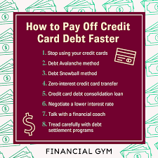 We offer free credit counseling to help individuals and families learn how to pay down credit card debt and how to eliminate debt altogether. How To Pay Off Credit Card Debt Faster