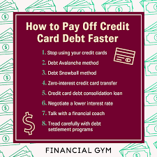 The benefits of a personal line of credit. How To Pay Off Credit Card Debt Faster
