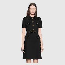 Gucci Wool Shirt Dress Fashion Fancy Dresses Shirt Dress