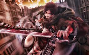 Share this with short url get short url. Download Wallpapers 4k Eren Yeager Battle Attack On Titan Sword Manga Shingeki No Kyojin Green Eyes Attack On Titan Characters Eren Yeager 4k For Desktop With Resolution 3840x2400 High Quality Hd Pictures