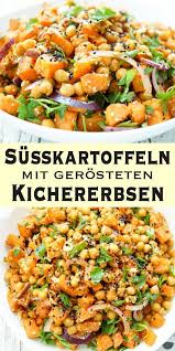 Susskartoffeln Mit Gerosteten Kichererbsen Rezept Elle Republic In 2020 Gerostete Kichererbsen Kichererbsen Rezepte Kichererbsen