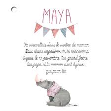 Bonjour , je voudrai savoir ou est ce que je peux trouver des textes de faire part de naissance très originaux. Faire Part Naissance Rhinoceros Paperandkraft