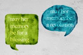 People who speak hebrew hear ברוך and tend to think of it as a passive because of its structure. Why Jews Say May Her Memory Be A Blessing Revolution When Someone Has Died Alma