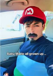 Baby Mario is all grown up