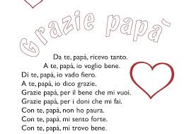 Niente fretta i bambini dicono mamma e papà quando sono pronti Poesie Per Il Papa Per La Scuola Primaria E Dell Infanzia Festa Del Papa