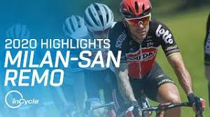 Debido a que los gobiernos de diferentes municipios se negaron a que sus rutas fueran cerradas por el auge del turismo veraniego, el recorrido. Milan San Remo 2020 Full Race Highlights Incycle Youtube