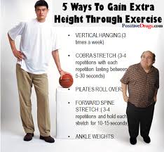 5 Ways To Gain Extra Height Through Exercise Increase Height Exercise How To Grow Taller Increase Height