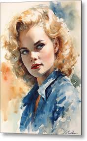 Carroll Baker Metal Print