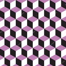 Free geometric cubes seamless wallpaper patterns. Geometric Cube Optical Illusion With 3d Effect Purpure Black And White Colours Abstract Cube Pattern Vector Illustration Background For Design Premium Vector In Adobe Illustrator Ai Ai Format Encapsulated