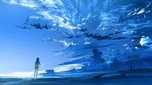 Female anime character wallpaper, anime girls, original characters. Blue Anime Wallpapers Wallpaper Cave