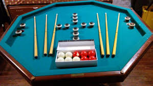 Bumper Table Pool Table Poker Table Octagon Table 48 Mahogany Finish Mirkshire Octagon Table Bumper Pool Table Pool Table