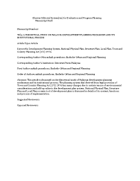 Town and country planning is the land use planning system by which governments seek to maintain a balance between economic… … planning permission — see development control for an overall explanation of how control under the town and country planning legislation is operated in the. Pdf A Theoritical Study On Malaysia Development Planning Mechanism And Its Institutional Process Zakiah Ponrahono Academia Edu