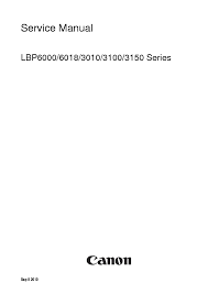 The limited warranty set forth below is given by canon u.s.a., inc. Canon Lbp6000 Lbp6018 Lbp3010 Lbp3100 Lbp3150 Service Manual Download Schematics Eeprom Repair Info For Electronics Experts
