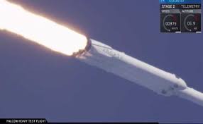 Resultado de imagen para falcon heavy launch live