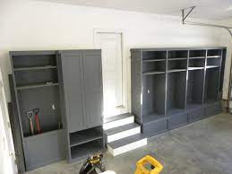 Garage shelves don't have to cost a fortune! Custom Built Storage Lockers Newton Ma Klassisch Gartenhaus Boston Von Woodbourne Builders Inc Houzz