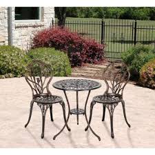 Buy products such as adams quikfold bright violet rectangular polyresin folding side table at walmart and save. Purple Leaf 3 Piece Outdoor Patio Set Bistro Table Set Patio Furniture Set For Patio Lawn Garden Backyard Deck Porch Balcony Brown Patio Furniture Sets Bistro Sets