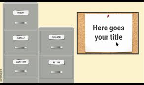 To create file folder labels, use microsoft word. File Cabinets The Original A Template For Google Slides Or Powerpoint For Blended Learning Slidesmania