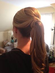 Fancy Ponytail Hairstyles Aka The Barbie Ponytail Theknot Ponytail Wedding Hair By Joanne Coolhair Fancy Ponytail Dressy Ponytail Hair Styles