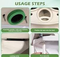 Amazon.com: Toilet Tank to Bowl Gasket Kit for American Standards Toilet  Part AS738756-0070A, 3 Inch Toilet Tank Replacement Kit, Includes Gasket,  ...