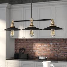 Dobson 3 Light Kitchen Island Pendant Reviews Birch Lane Kitchen Island Pendants Kitchen Island Lighting Island Lighting